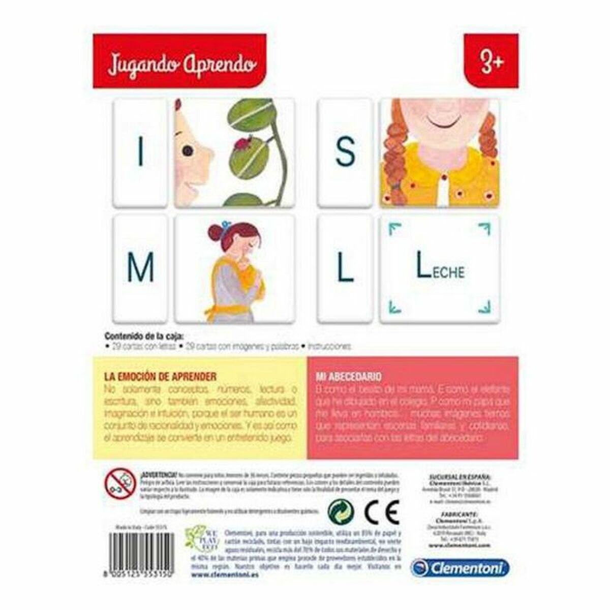 Juego Educativo Mi Abecedario Clementoni (ES) (ES)