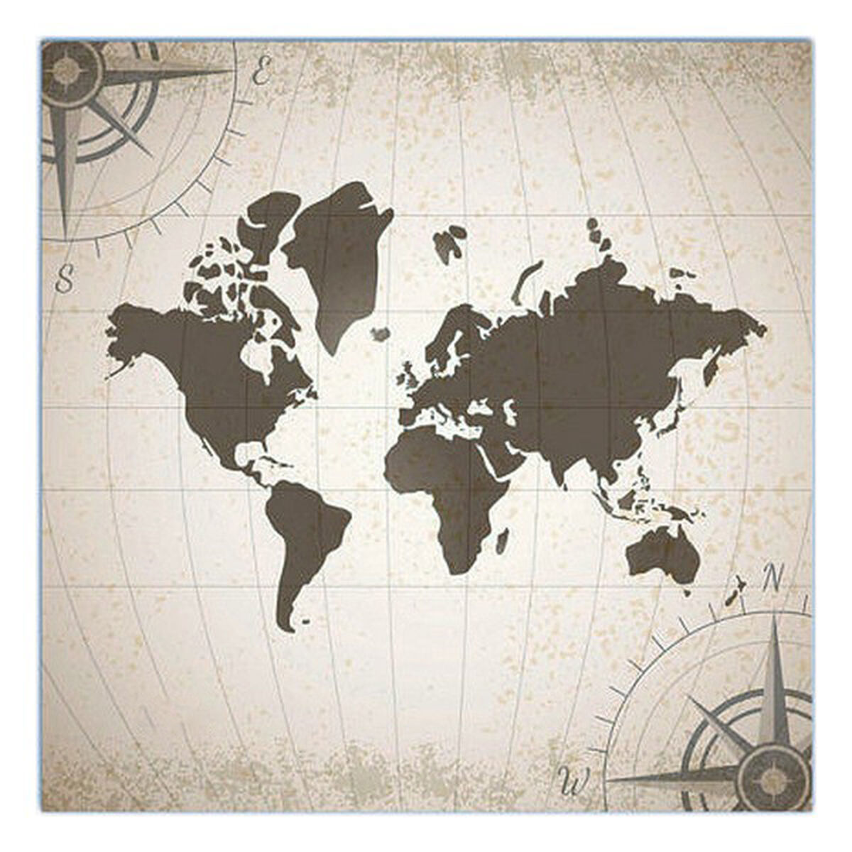 Mascarilla Higiénica de Tela Reutilizable Maps Infantil