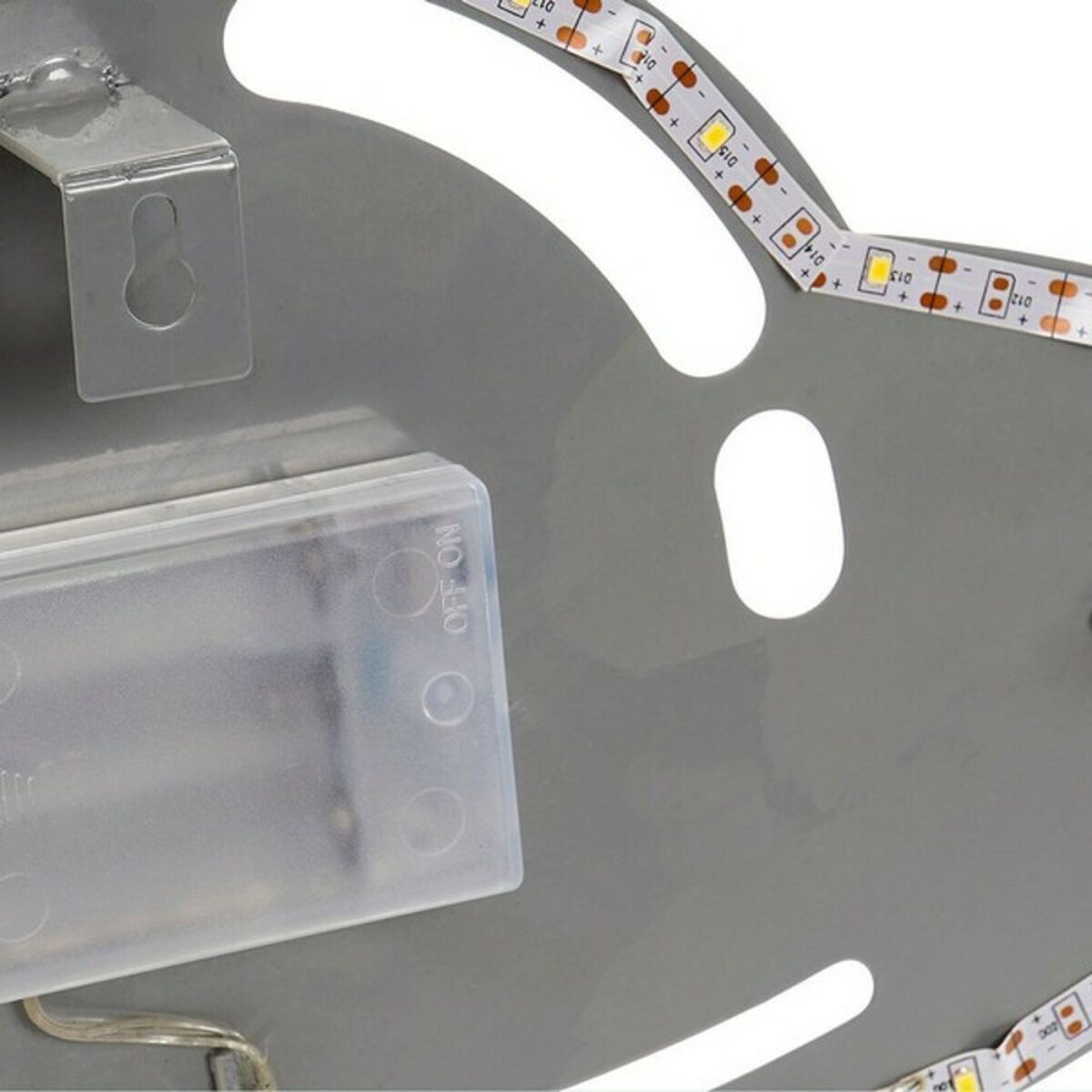 Decoración de Pared DKD Home Decor Verde Gris Metal 35 x 2 x 30 cm