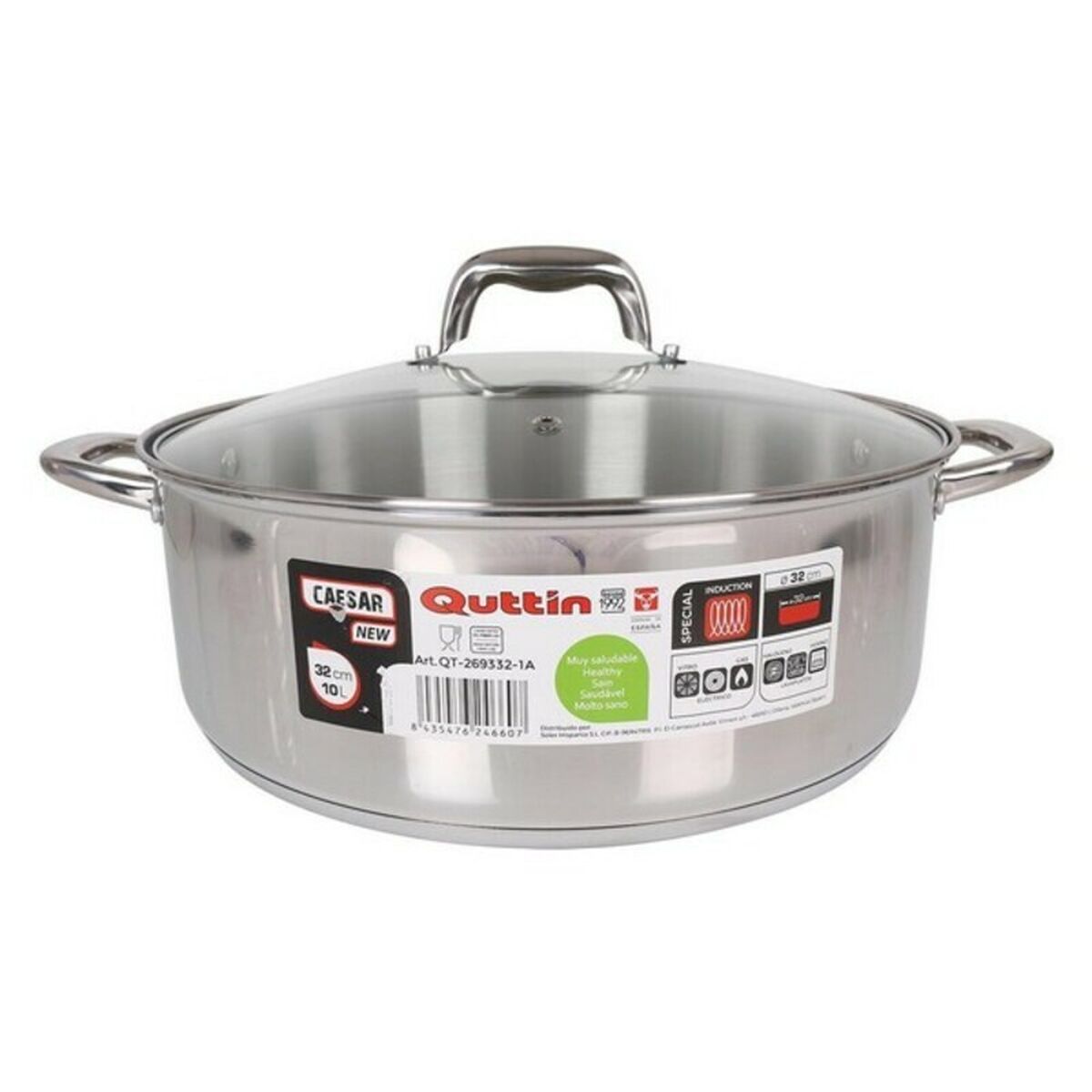Cacerola Quttin New Caesar Con Tapa