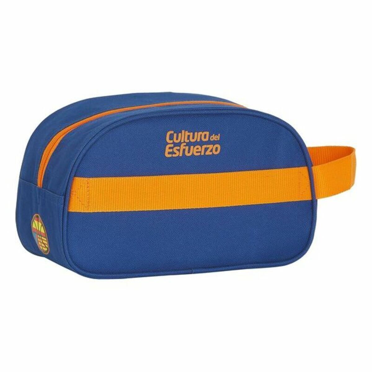 Neceser Escolar Valencia Basket M248 Azul Naranja 26 x 15 x 12 cm