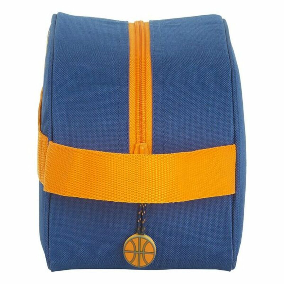 Neceser Escolar Valencia Basket M248 Azul Naranja 26 x 15 x 12 cm