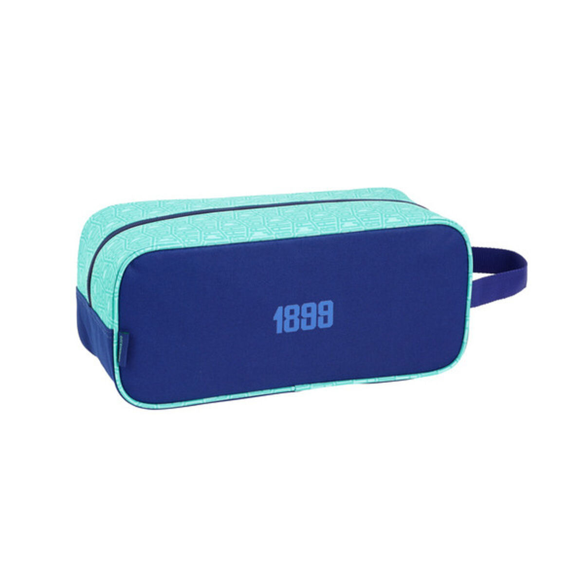 Zapatillero de Viaje F.C. Barcelona Turquesa (34 x 15 x 14 cm)