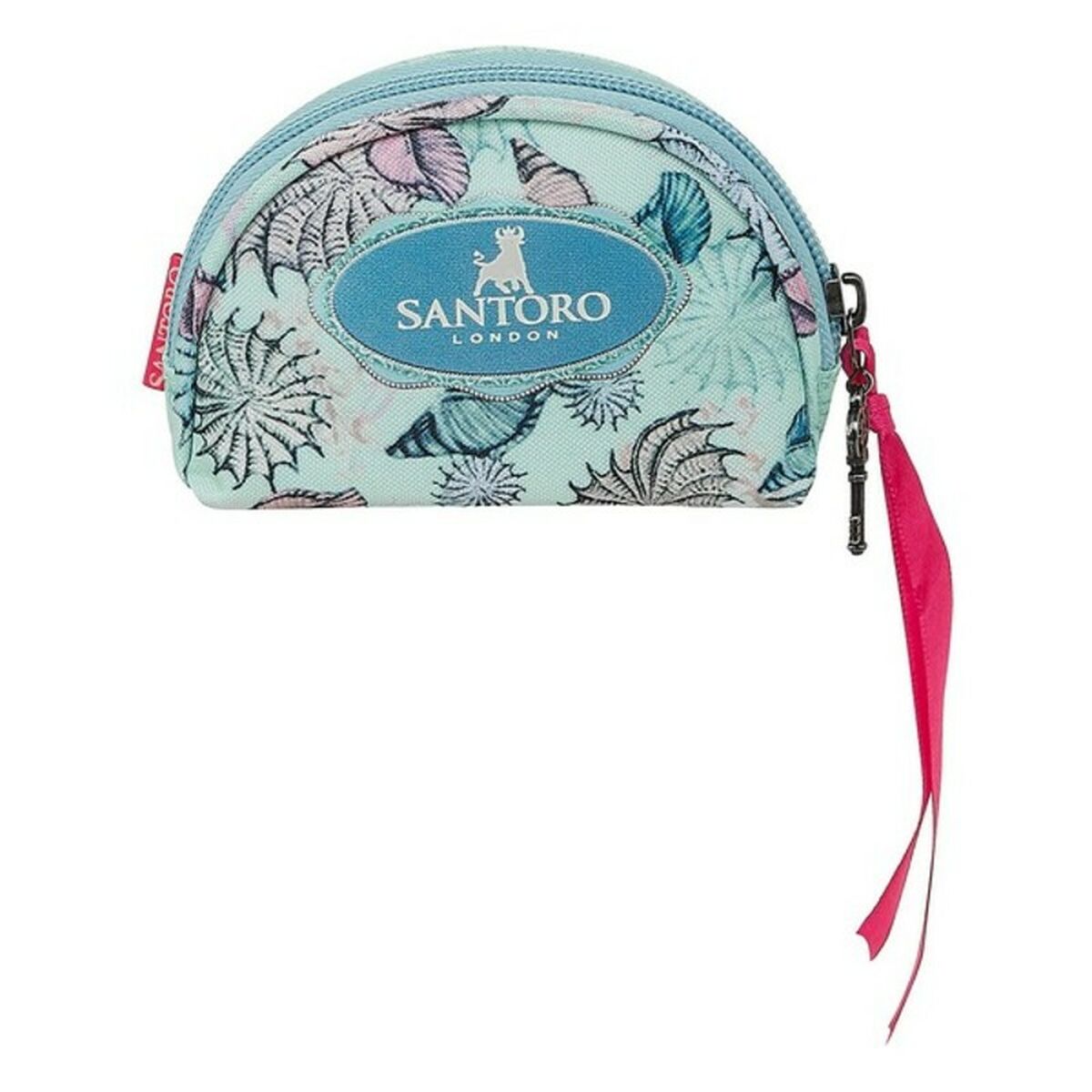 Monedero Santoro Mirabelle Marina Azul Verde (9.5 x 2.5 x 7 cm)