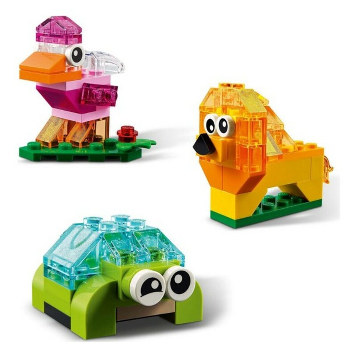 Juego de Construcción Classic Transparent Bricks Lego 11013 Multicolor