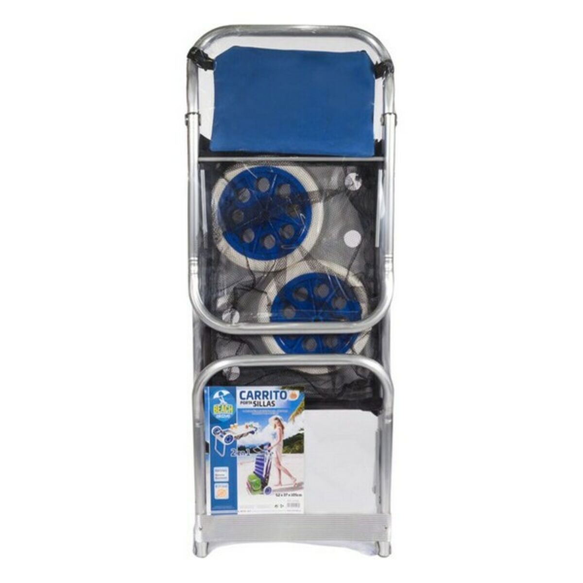 Carro de Playa Multiusos Colorbaby Aluminio