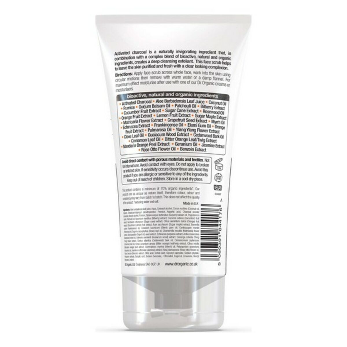 Exfoliante Facial Bioactive Organic Dr.Organic (125 ml)