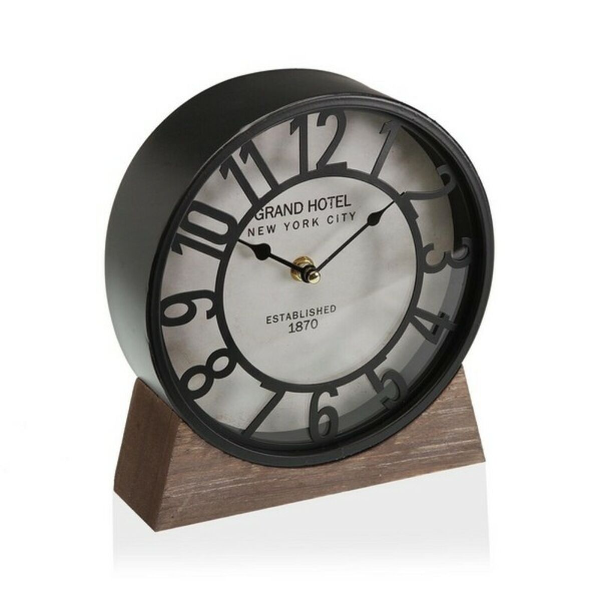 Reloj de Mesa Versa Negro