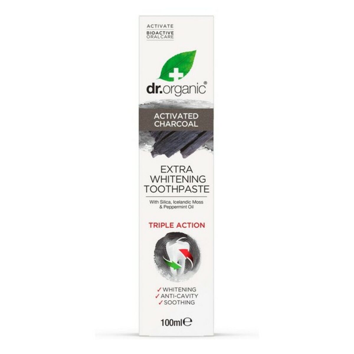 Pasta de Dientes Carbón Dr.Organic (100 ml)