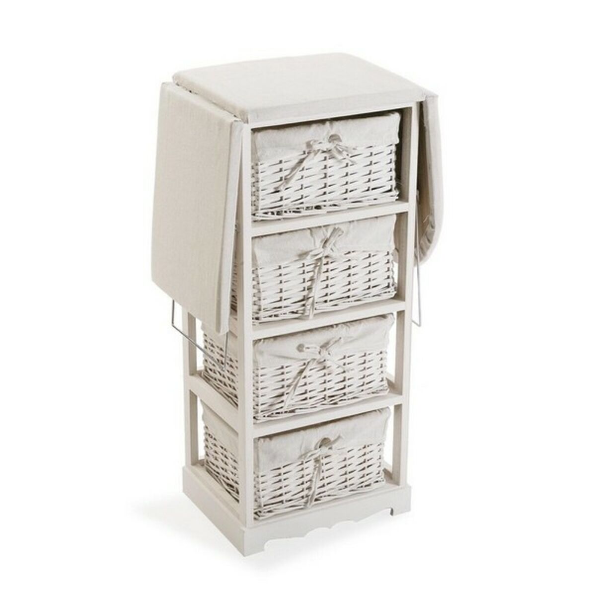 Centro de Planchado Basic Blanco Madera (30 x 85 x 110 cm)