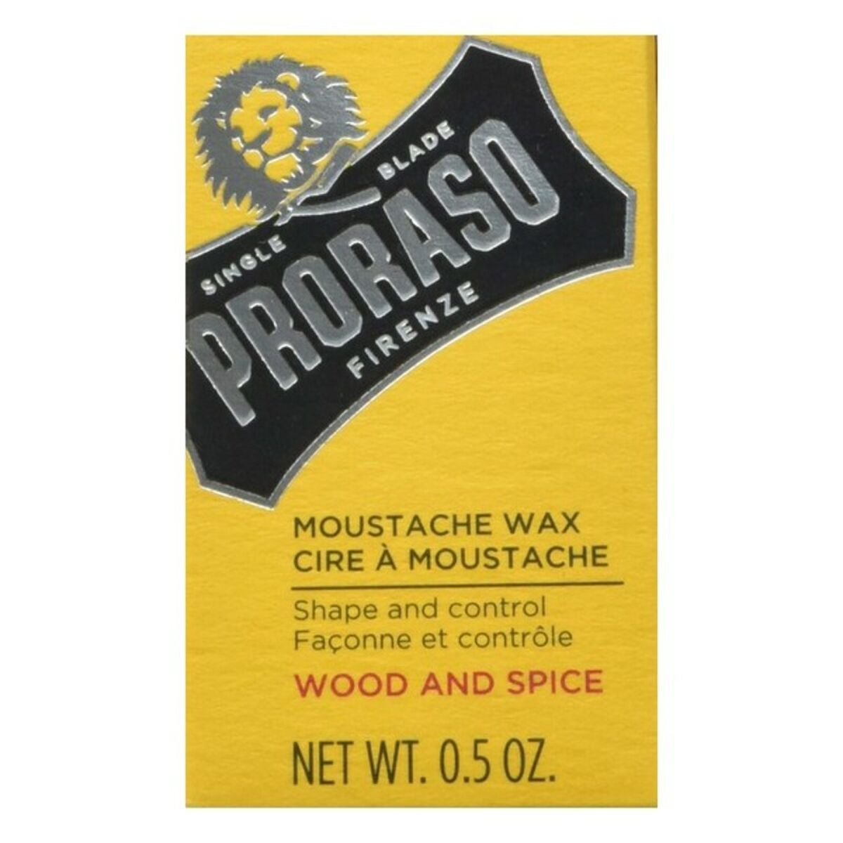 Cera Moldeadora Yellow Proraso Wood And Spice Bigote 15 ml