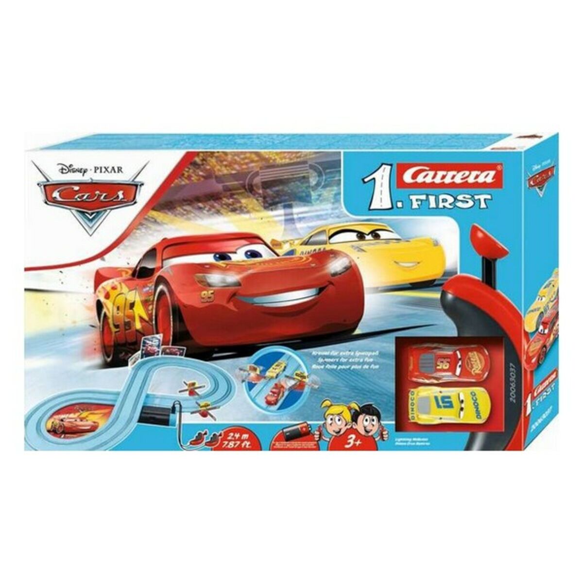 Playset de Vehículos Carrera Disney Pixar Cars (2,4 m)