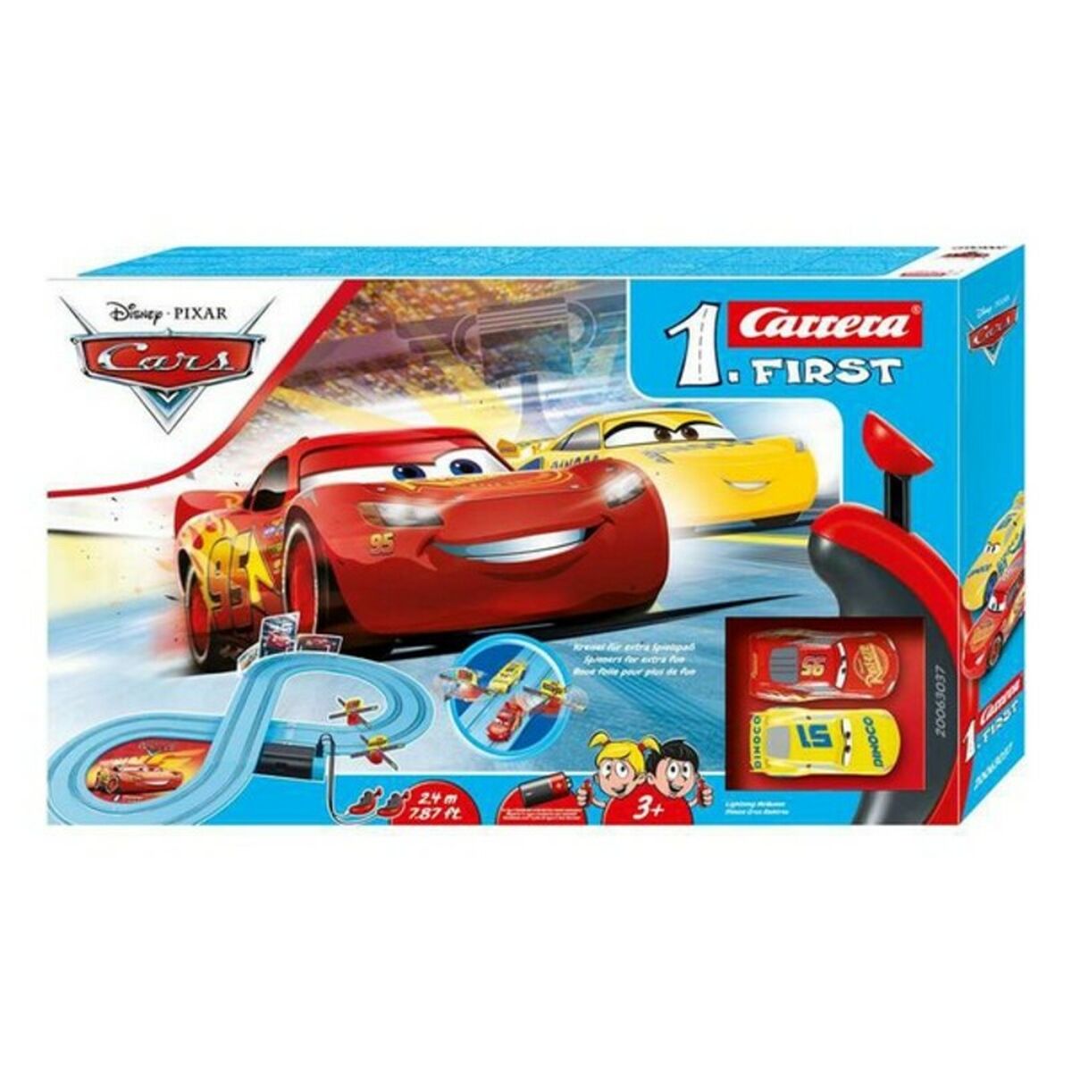 Playset de Vehículos Carrera Disney Pixar Cars (2,4 m)