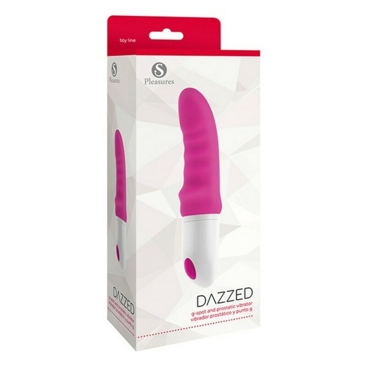 Vibrador S Pleasures Blanco/Rosa