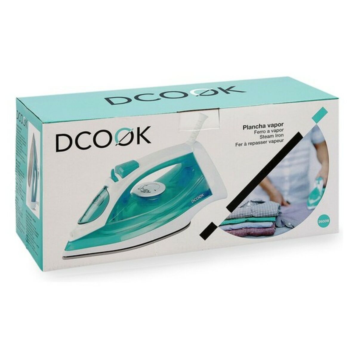 Plancha de Vapor Dcook Gallery 2600 W