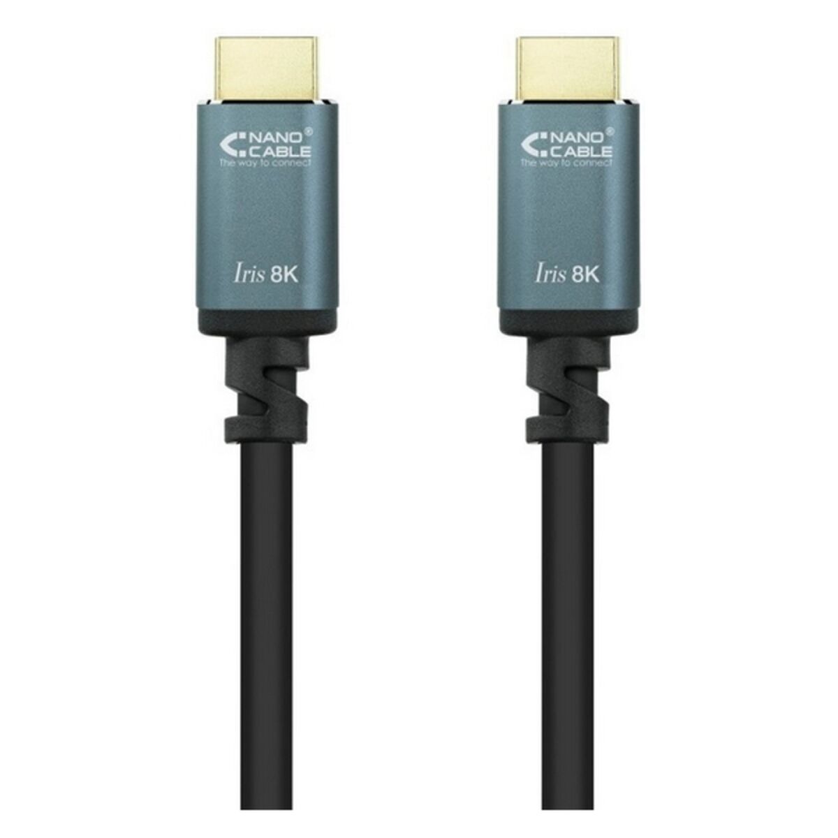 Cable HDMI NANOCABLE 8K Ultra HD Negro