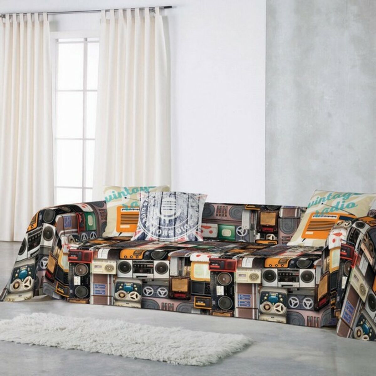 Foulard Multiusos Naturals Radio (180 x 260 cm)