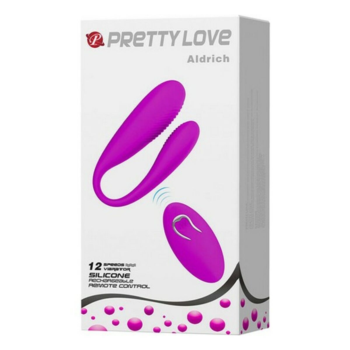 Vibrador Doble Estimulación Pretty Love Aldrich Rosa
