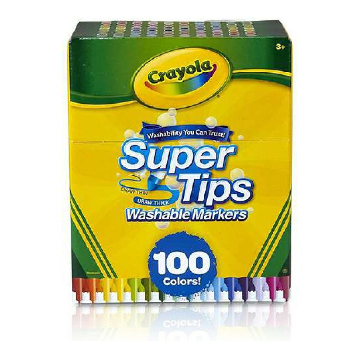 Set de Rotuladores Super Tips Crayola 58-5100 (100 uds)