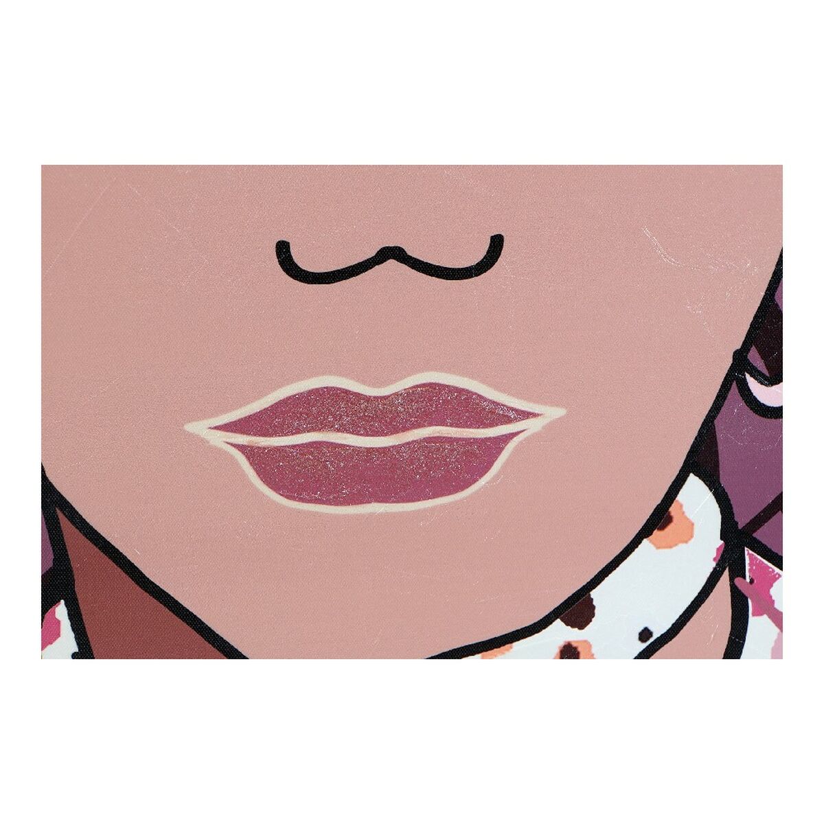 Lienzo DKD Home Decor African Pino Lienzo 80 x 3 x 120 cm