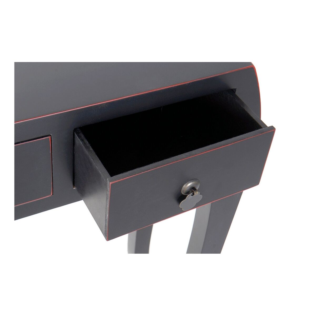 Recibidor con 3 Cajones DKD Home Decor Negro 96 x 26 x 80 cm