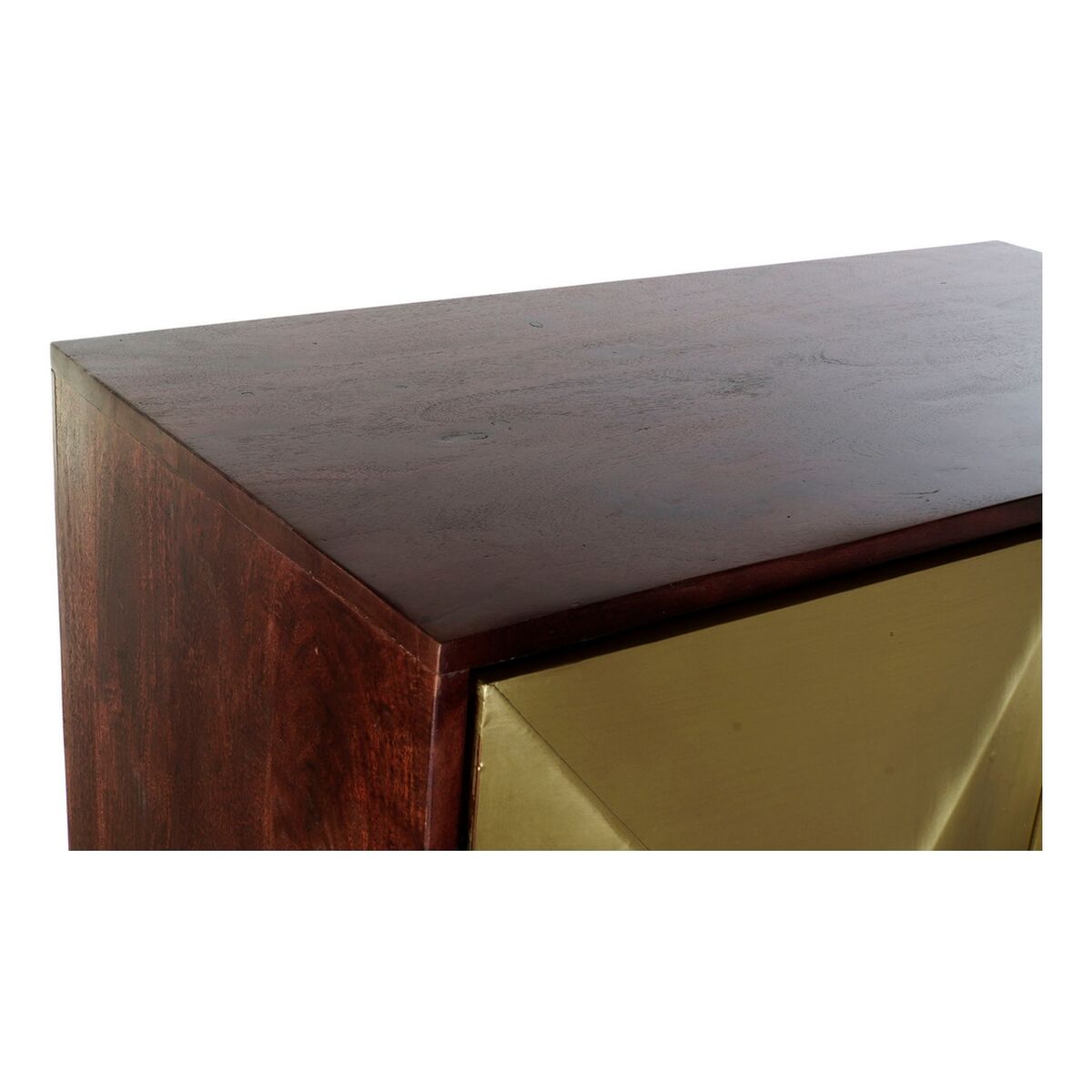 Aparador DKD Home Decor Dorado Marrón oscuro Acacia Madera de mango 84 x 43 x 156,5 cm