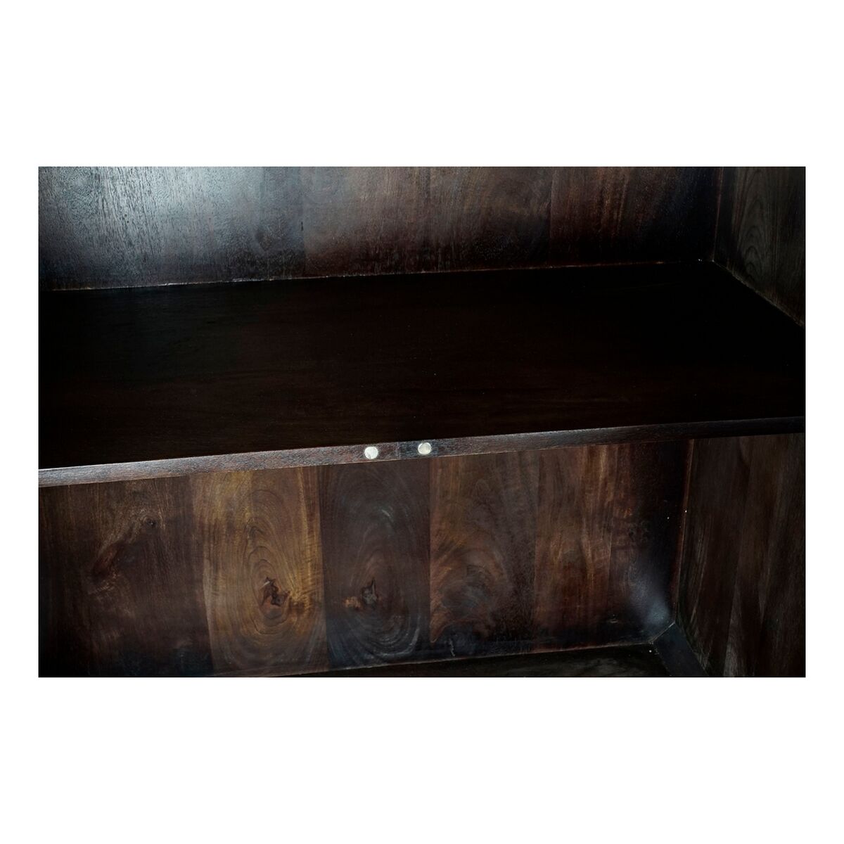 Aparador DKD Home Decor Negro Marrón oscuro Metal Madera de mango 84 x 43 x 153,5 cm