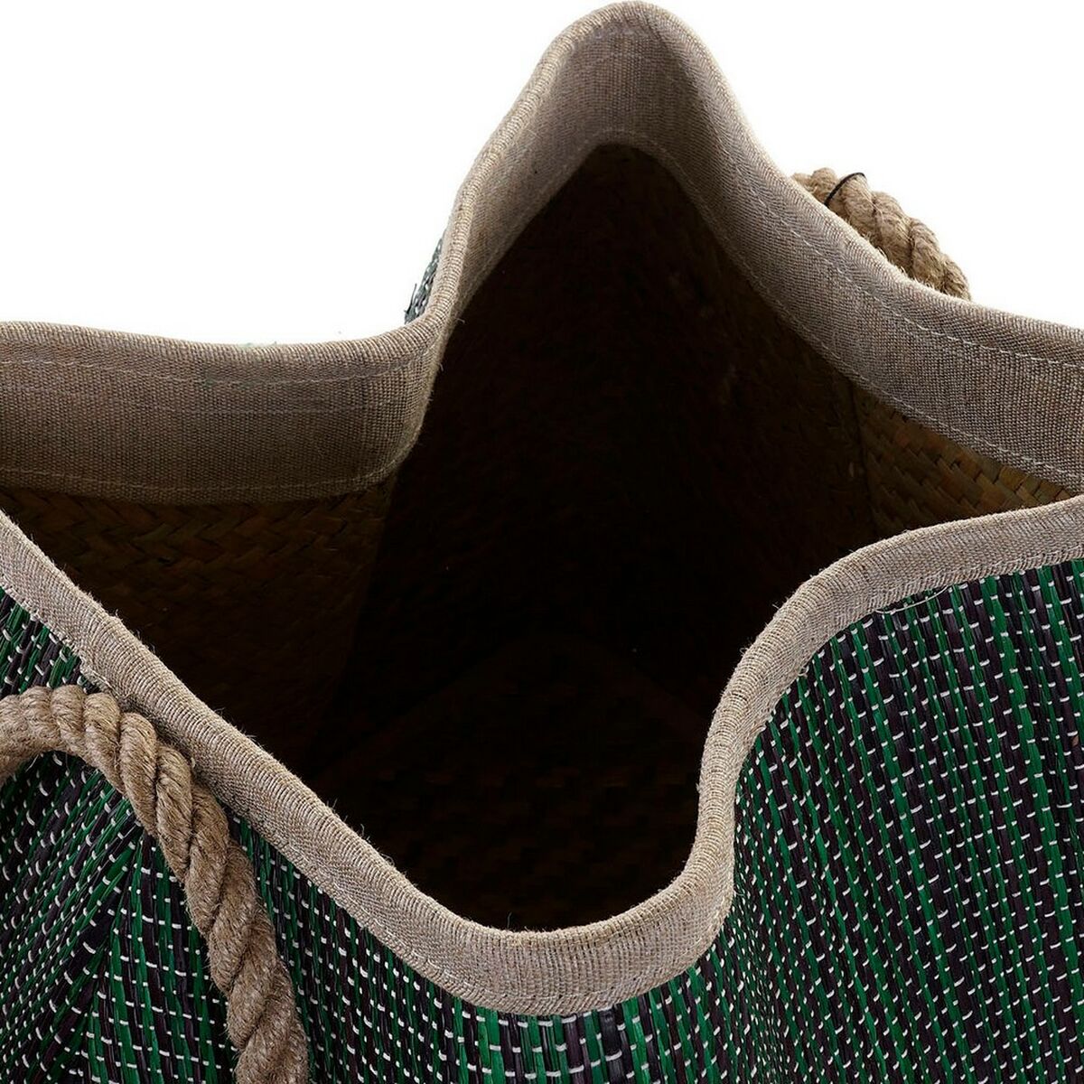 Juego de Cestas DKD Home Decor Fibra natural Boho 40 x 40 x 38 cm