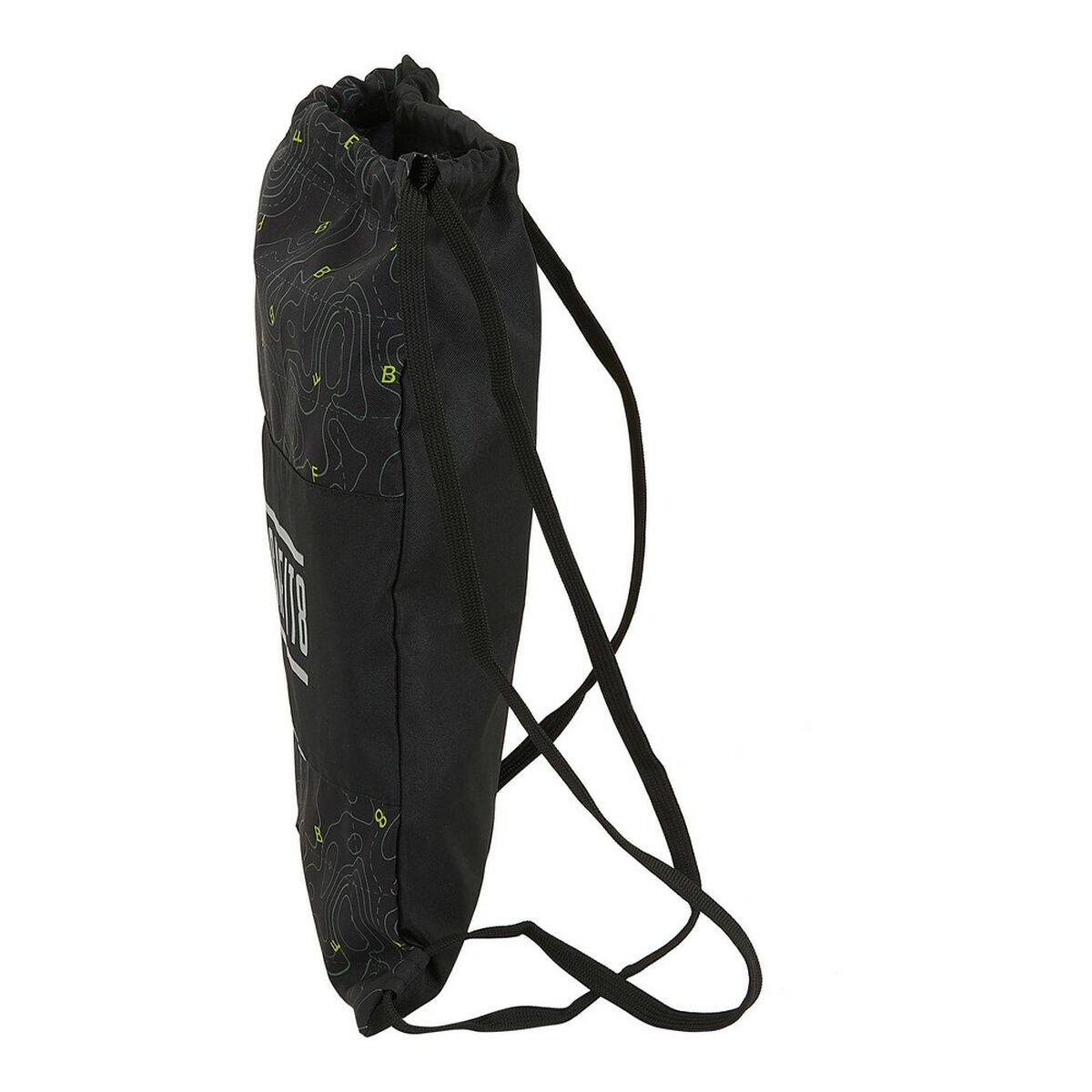 Bolsa Mochila con Cuerdas Topography BlackFit8 M196A Negro Verde