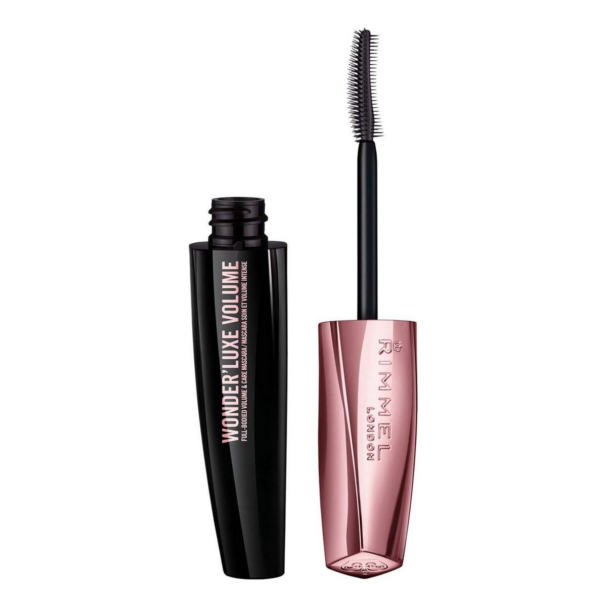 Máscara de Pestañas Efecto Volumen Rimmel London Wonder´Lux Volume Extreme Negro Nº 003 (11 ml)