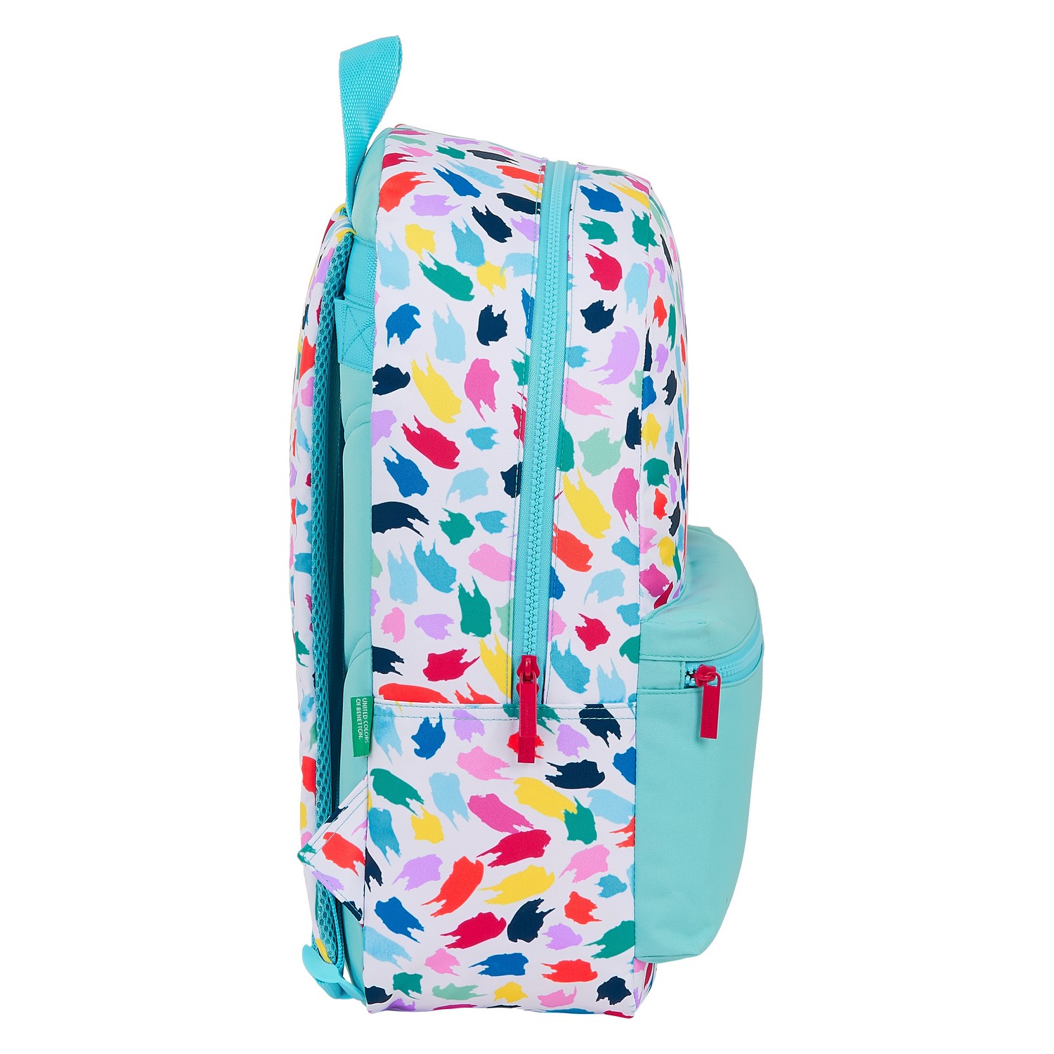 Mochila Escolar Benetton Painting Multicolor
