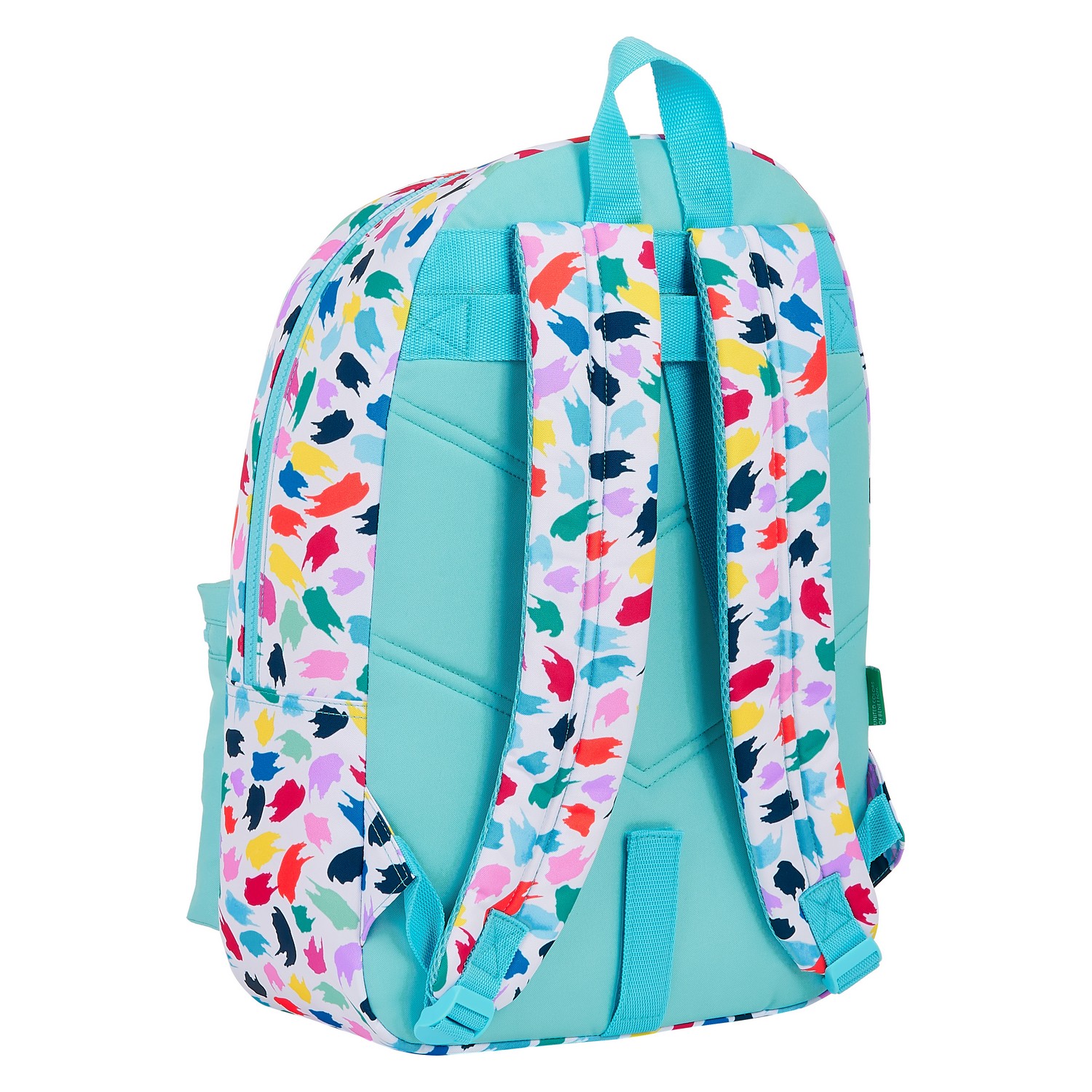 Mochila Escolar Benetton Painting Multicolor