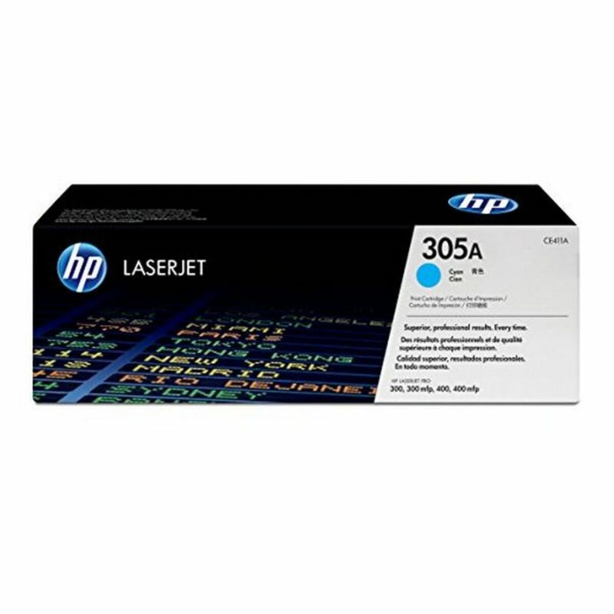 Tóner Original HP CE411A Cian