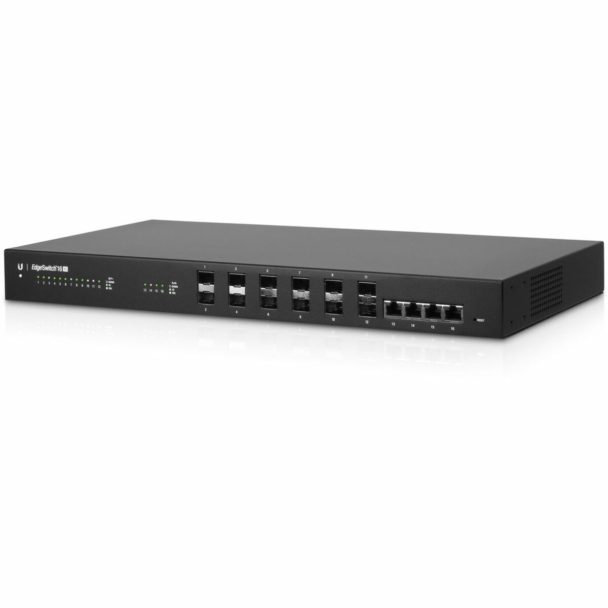 Switch de Armario UBIQUITI ES-16-XG EDGE Gigabit Ethernet Negro