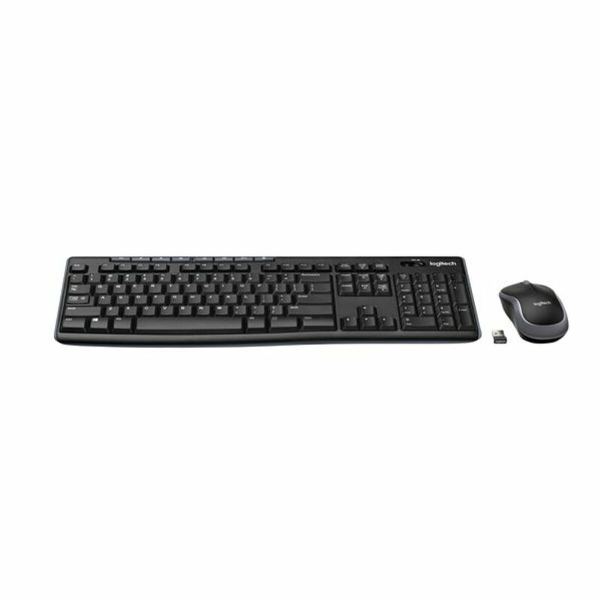 Teclado y Ratón Inalámbrico Logitech MK270 Negro Español Qwerty Español