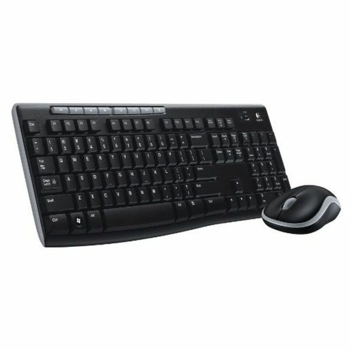 Teclado y Ratón Inalámbrico Logitech MK270 Negro Español Qwerty Español