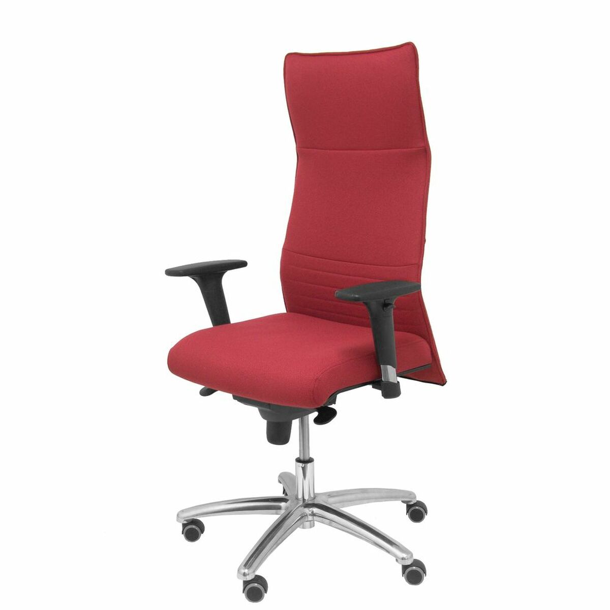 Sillón de Oficina Albacete XL Piqueras y Crespo BALI933 Rojo Granate