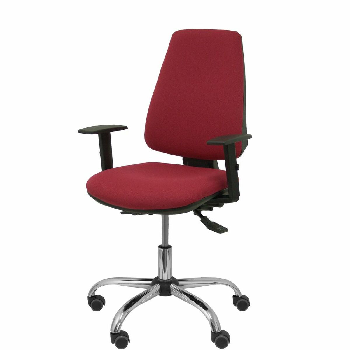Silla de Oficina ELCHE S 24 Piqueras y Crespo RBFRITZ Rojo Granate