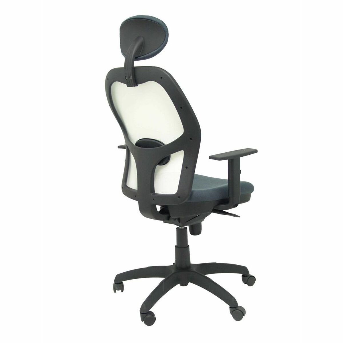 Silla de Oficina con Cabecero Jorquera Piqueras y Crespo ALI600C Gris Gris oscuro