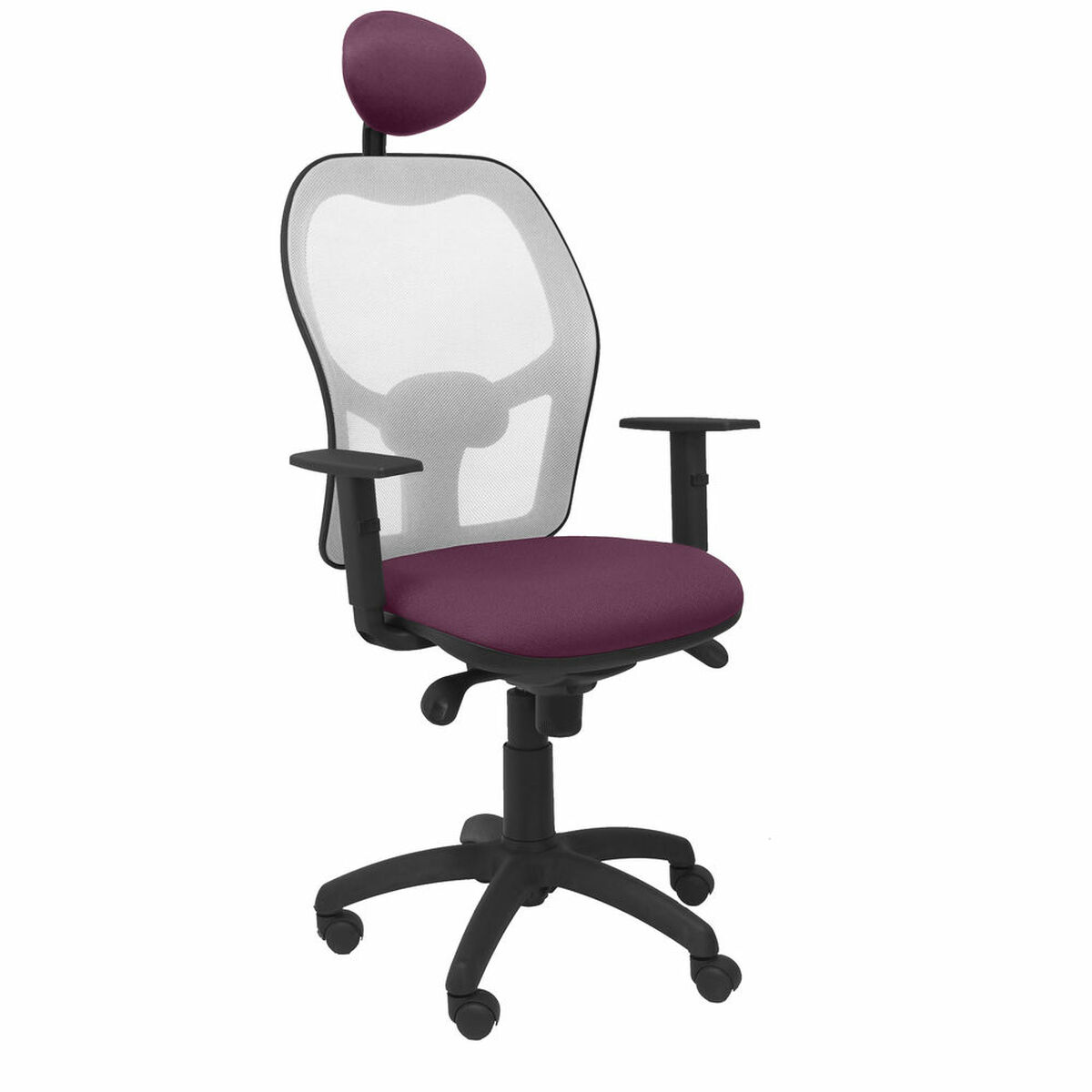 Silla de Oficina con Cabecero Jorquera Piqueras y Crespo BALI82C Morado Lila