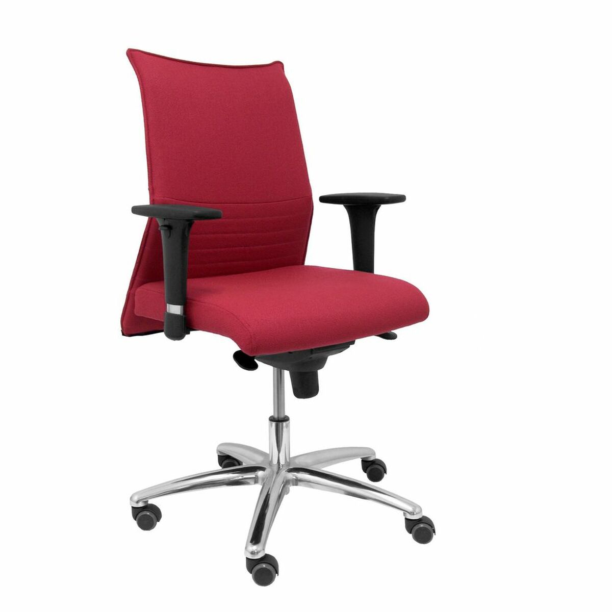 Sillón de Oficina Albacete Confidente Piqueras y Crespo BALI933 Rojo Granate