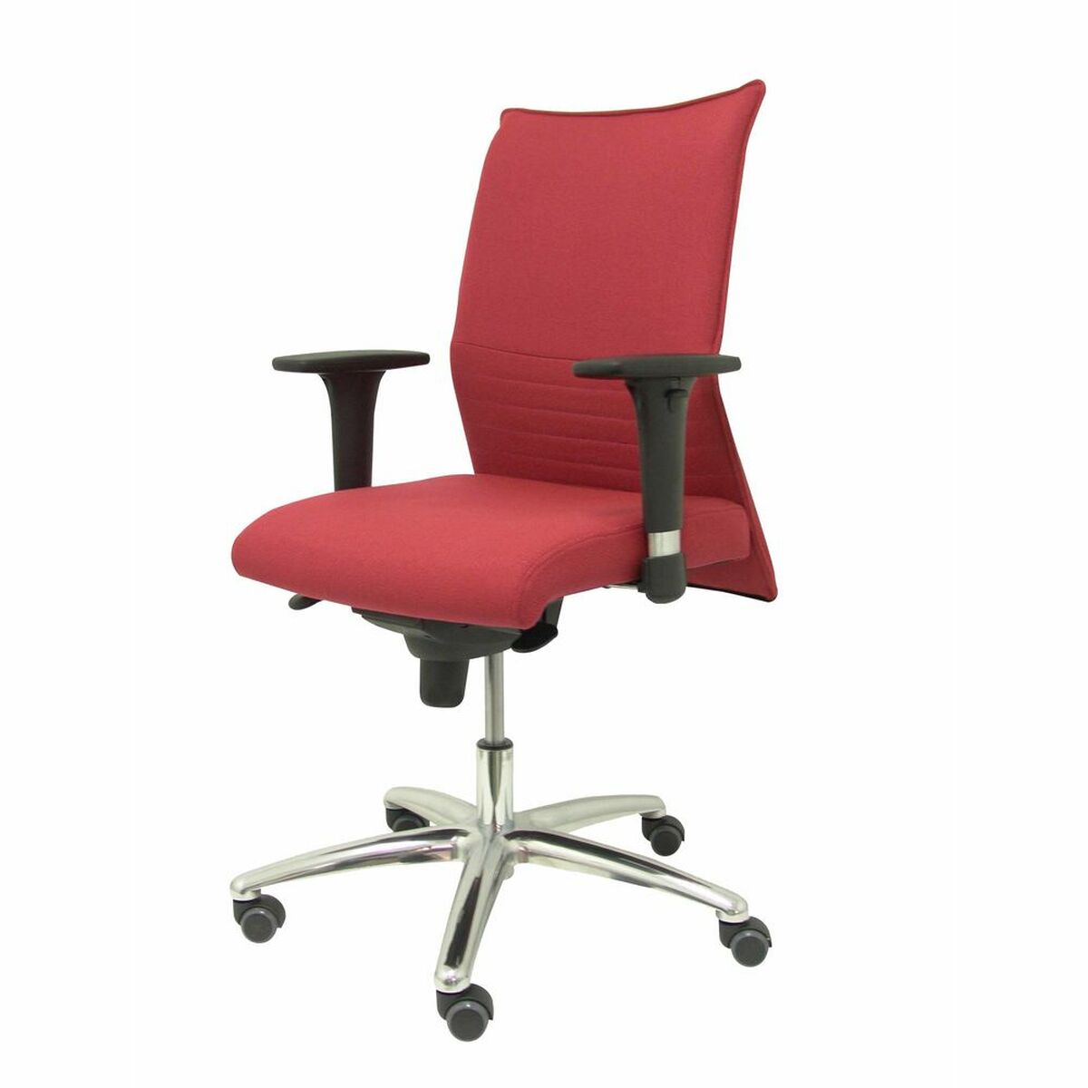 Sillón de Oficina Albacete Confidente Piqueras y Crespo BALI933 Rojo Granate
