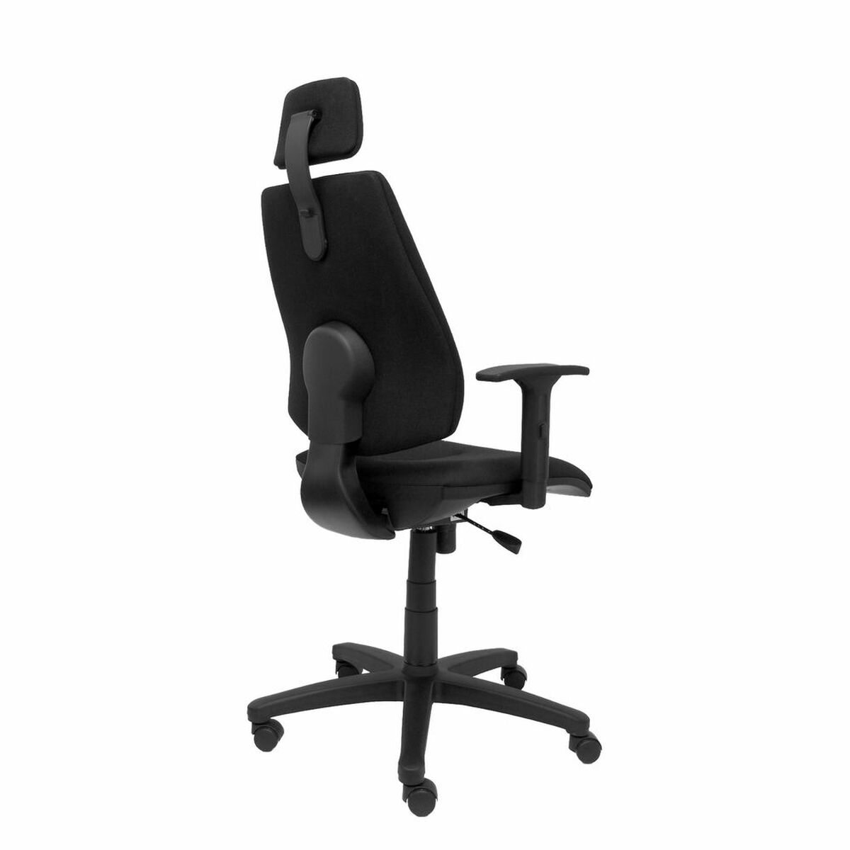 Silla de Oficina con Cabecero  Montalvos Piqueras y Crespo 942252 Negro