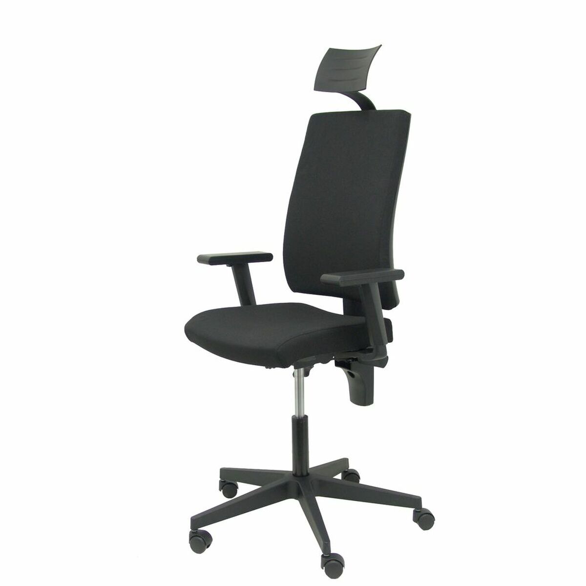 Silla de Oficina con Cabecero Lezuza Piqueras y Crespo 322NECC Negro