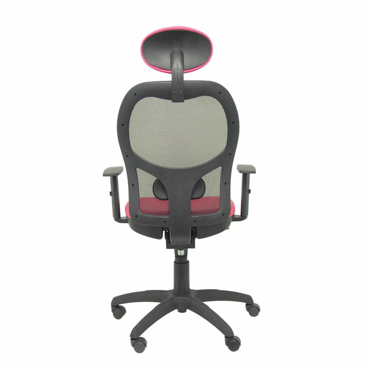 Silla de Oficina con Cabecero Jorquera malla Piqueras y Crespo SNSPRSC Rosa