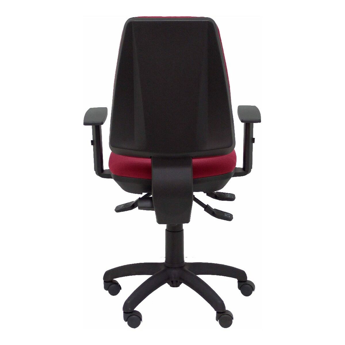Silla de Oficina Elche s Piqueras y Crespo I933B10 Rojo Granate