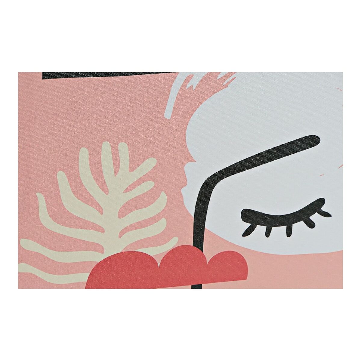 Cuadro DKD Home Decor Face Lienzo Abstracto (30 x 1,8 x 40 cm)