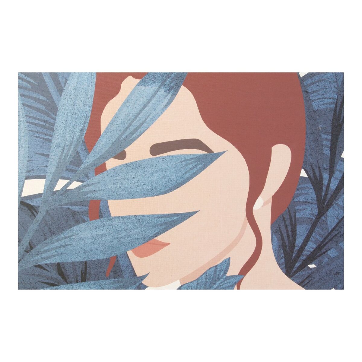 Lienzo DKD Home Decor Woman Poliestireno Lienzo