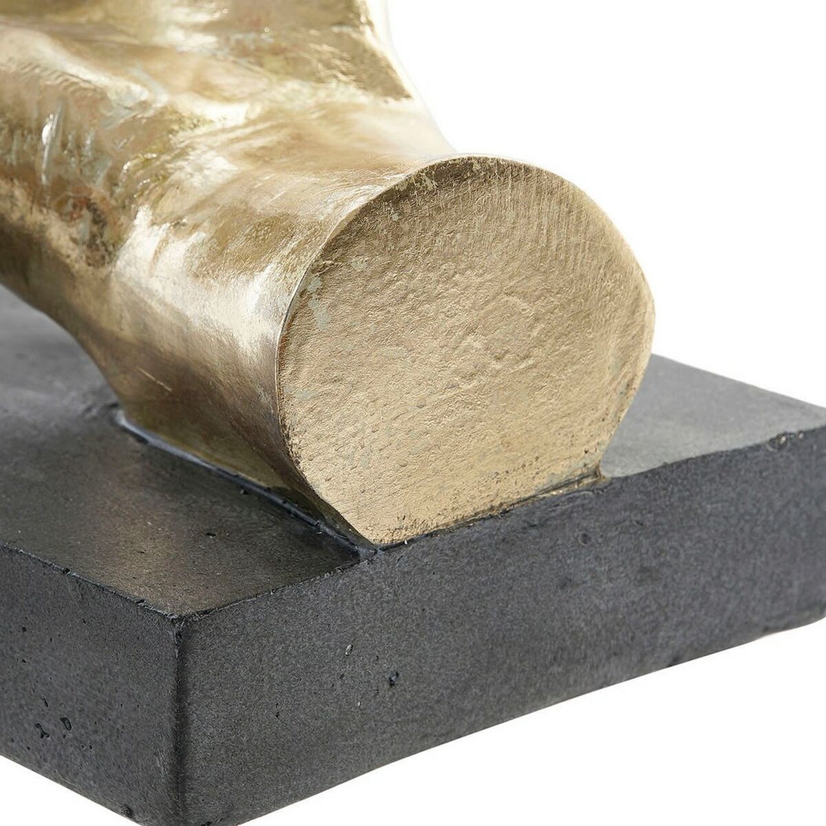 Figura Decorativa DKD Home Decor Dorado Plateado Mano 50 ml 20 x 14 x 18 cm (2 Unidades)