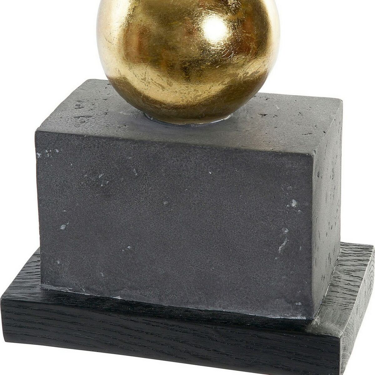 Figura Decorativa DKD Home Decor Negro Dorado Elefante Moderno 31 x 13 x 41 cm